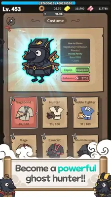 Boori's Spooky Tales: Idle RPG android App screenshot 4